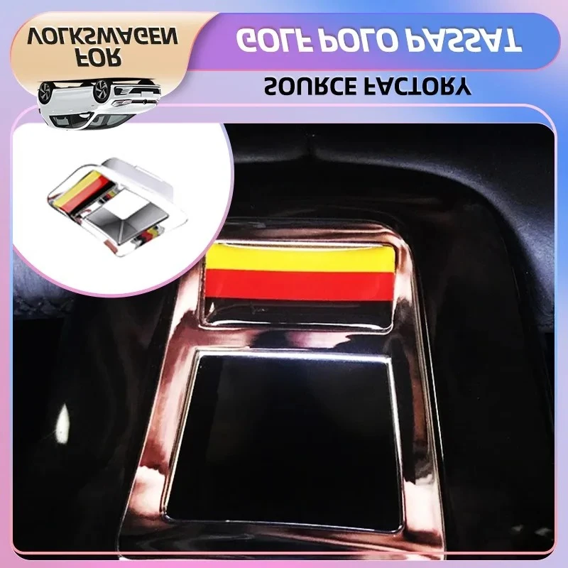 

Для VW VOLKSWAGEN 2026, новые популярные антенны, автомобильная эмблема, наклейка на руль, наклейка для Volkswagen VW Golf Polo Passat CC Tiguan Rlin