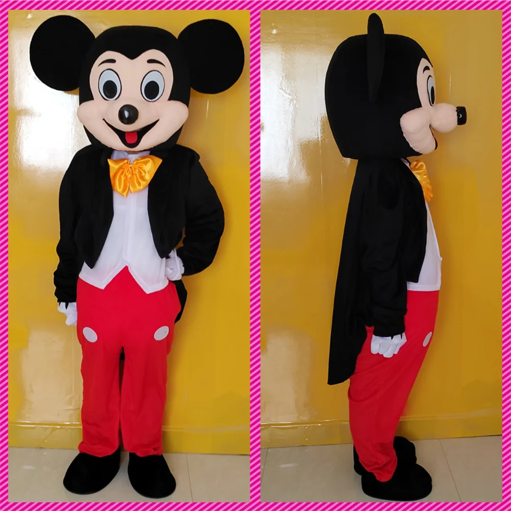 Miniso EVA Winnie the Pooh Mickey Mouse mascot costume advertising performance fancy dress cosplay cartoon Halloween costume