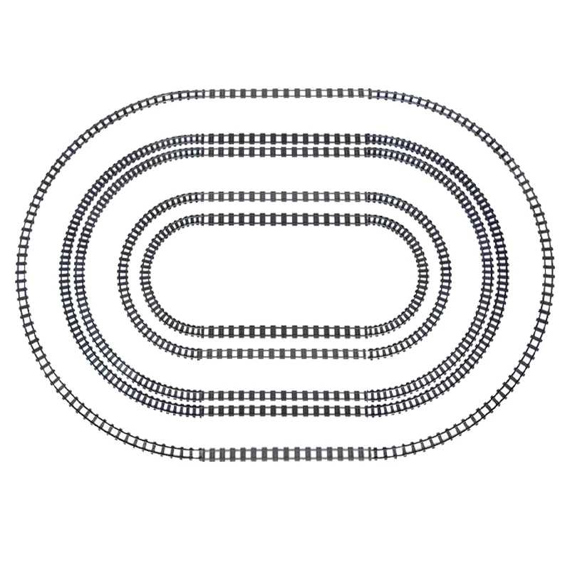 

MOC Creative Expert Ideas Городской поезд Троки Прямые изогнутые эллиптические перекрести Рельсы Кирпичи Строительные блоки DIY Игрушки для детей gif