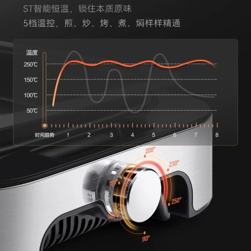 Electric BBQ for Household Restaurant Smokless Electric Fish Grill Indoor Outdoor Parrilla Electrica Para Cocinar