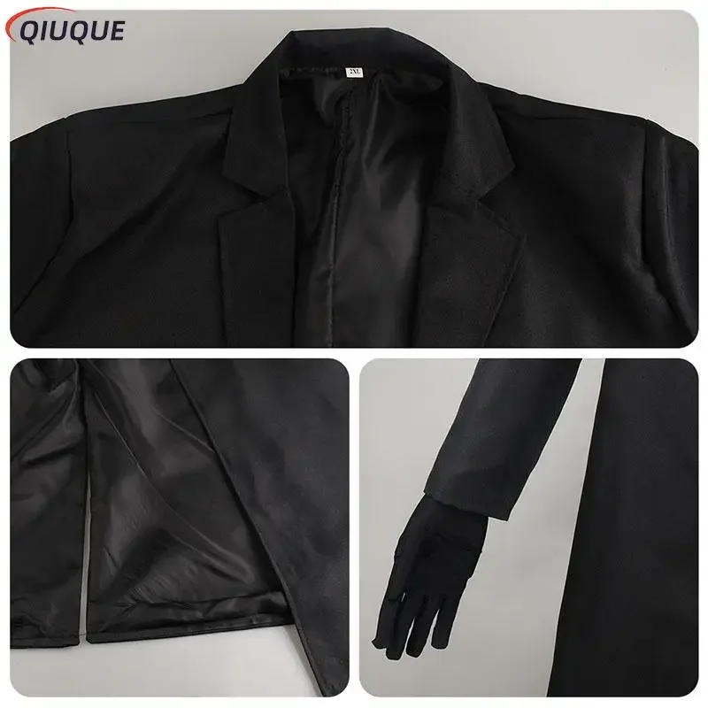 HN8 太宰治コスプレ衣装ウィッグ女性男性衣装アニメスーツコミコン服)4Dc