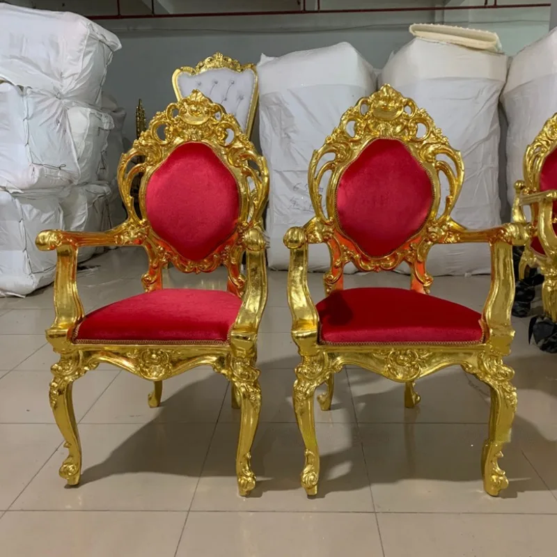 European Dragon  King Hotel Entertainment Club High Back r European Image Chair Villa Decoration  High-end D