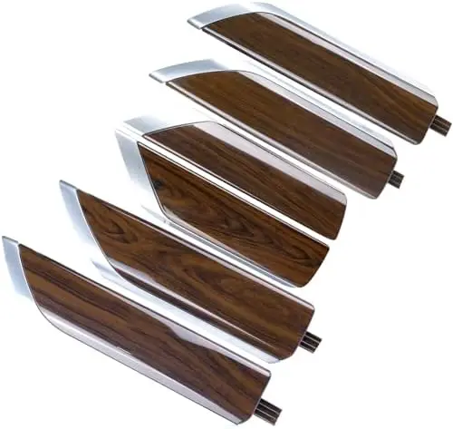 

Wood Grain Door Trim Kit 6PC for Chevy Silverado & GMC Sierra