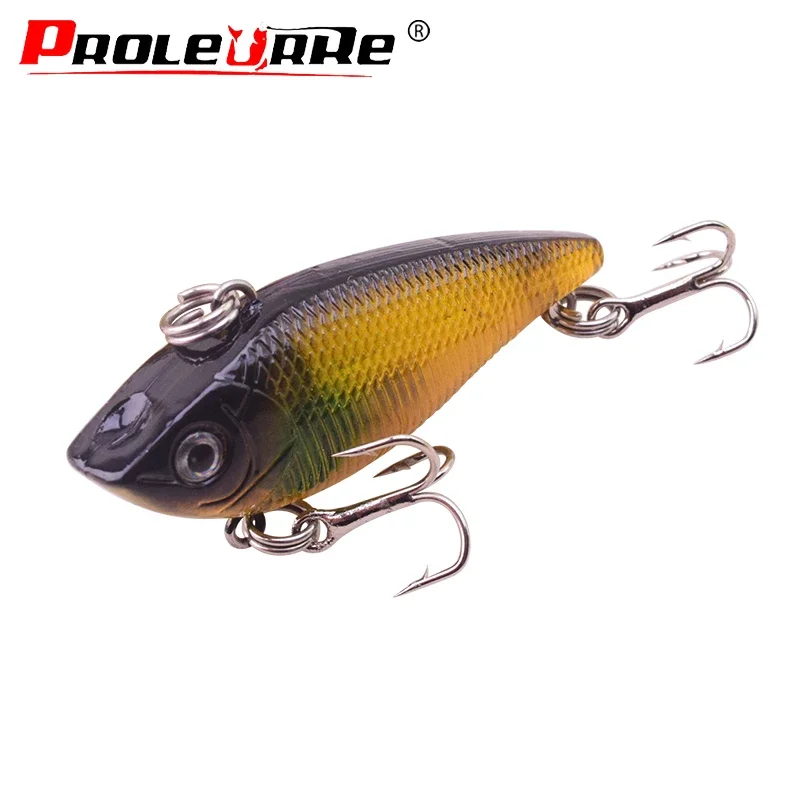 

1Pc Vibration Fishing Lure 5cm 6.9g Winter Ice VIB Lures Artificial Hard Bait Hooks Fish Wobbler Crankbait Pesca fishing Tackle