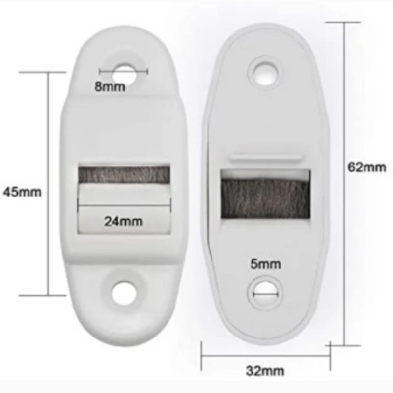 5PCS Aluminium alloy curtain Outer belt guide wheel 23MM roller webbing wheel for curtain fittings accessories