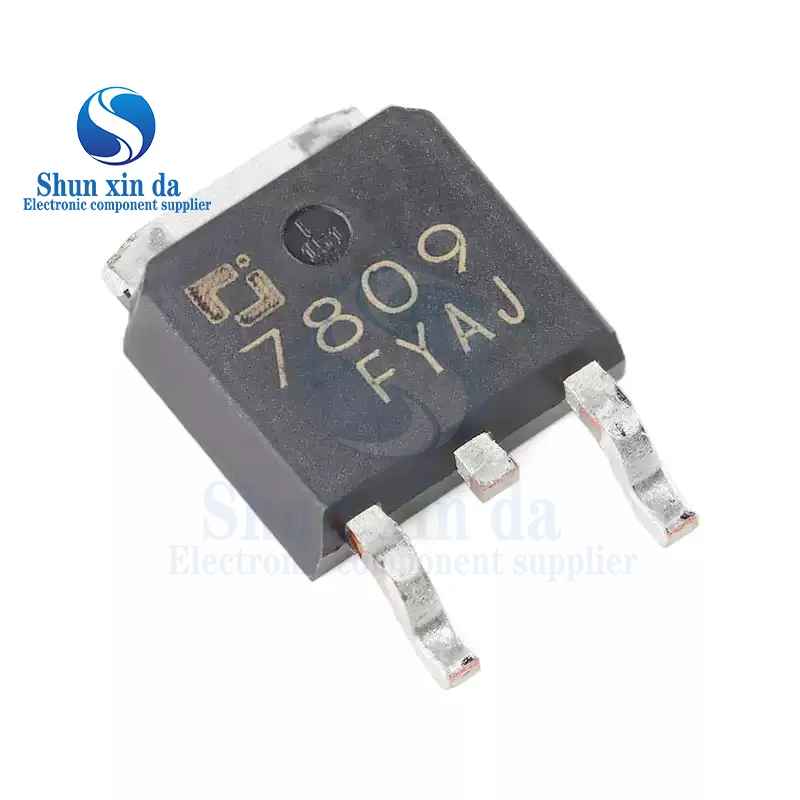 10PCS 7809 9V 1.5A TO220 TO263 TO252 L7809CV L7809CD2T L7809C2T CJ7809 78M09 L78M09CDT Three-terminal Positive Voltage Regulator