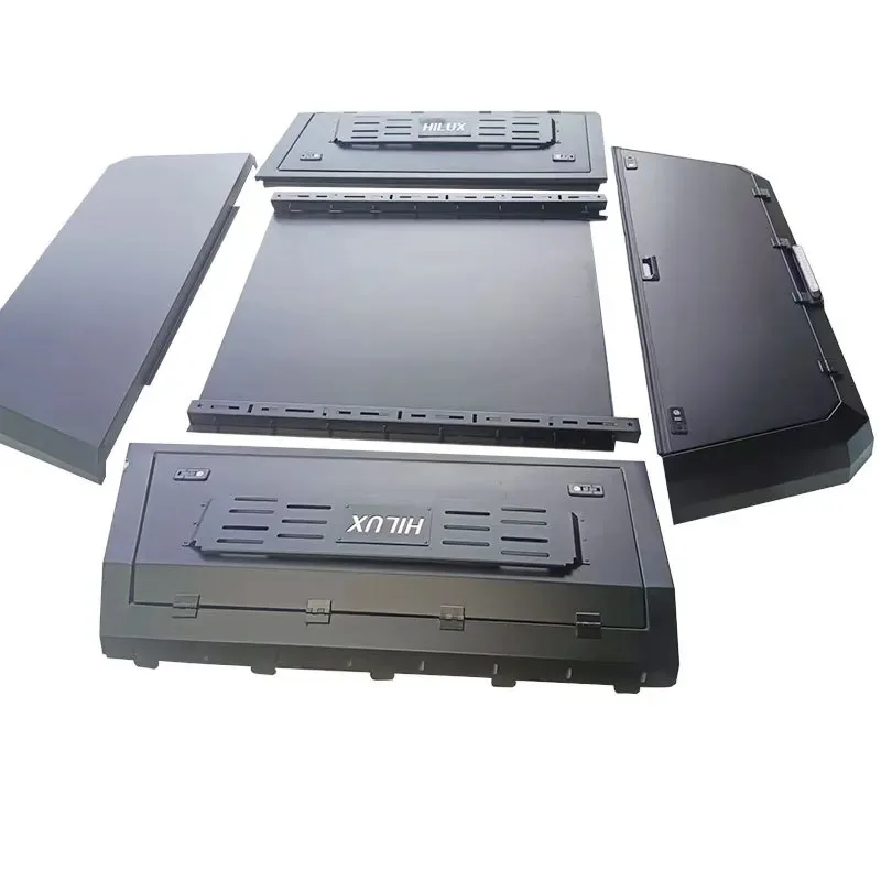 

Legendary Auto Parts For Hilux Vigo Pickup Truck Modification Parts REVO/SR5 Rear Cargo Box High Cover Retrac Manganese Ste