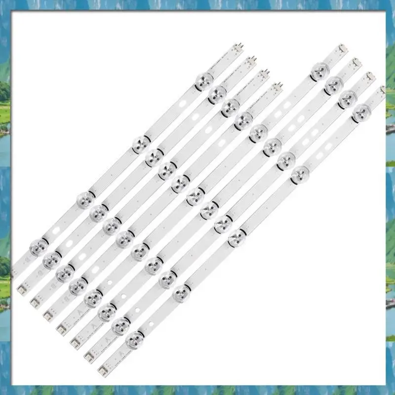 Mar.8Pcs LED Backlight Strip 9 Lamp For 3.0 47Inch 47GB6500 47LB652V 47LB631V 47LB561V 47LB6300 47Lb650v 47LB5610 47LB565V