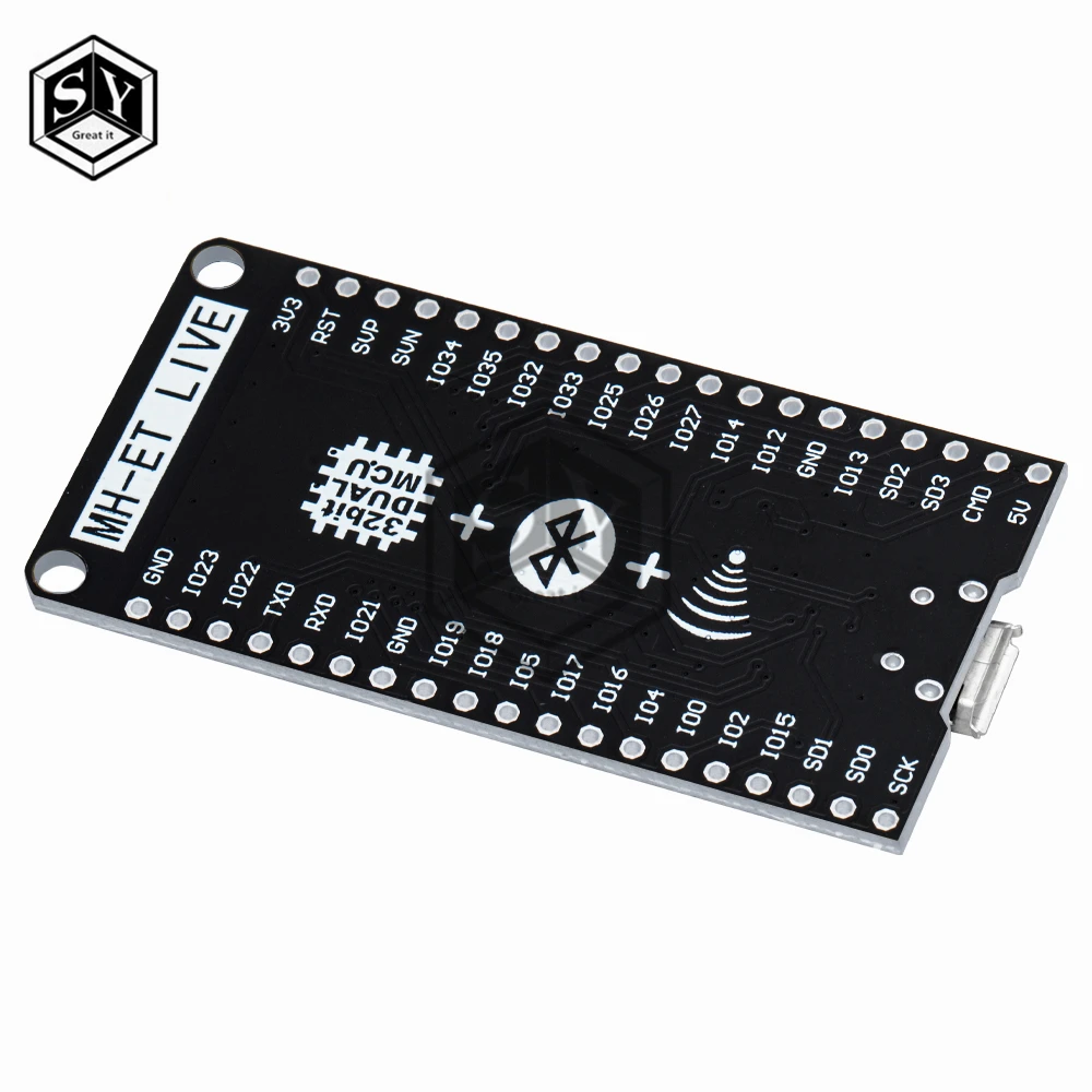 MH-ET LIVE ESP32 Development Board WiFi+Bluetooth Ultra-Low Power Consumption Dual Core ESP-32 ESP-32S CH9102 For Arduino