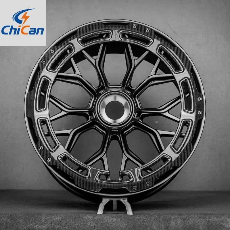 

[2026]Chican Custom Forged Black 18-23 Inch Deep Concave Carbon Fiber Wheels High Performance for Mercedes-Benz for BMW for Audi