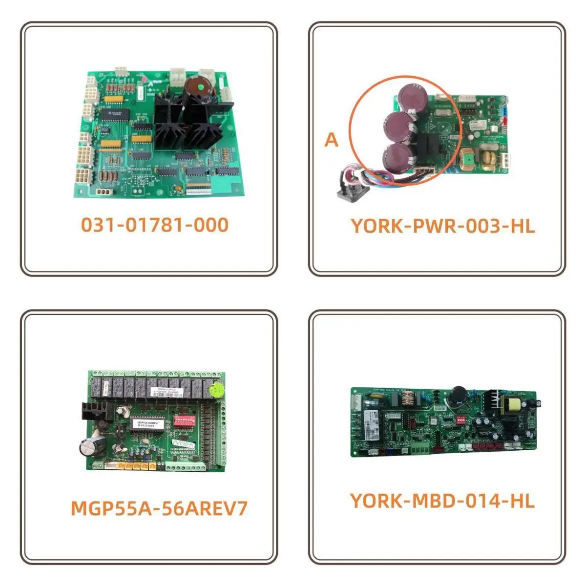 CC329-V2.1 MGP55A-56AREV7 DTM08A YBDB-001A สำหรับ YORK-PWR-003-HL/MBD-014-HL/005-NM HL 025G00056-095/096 031-01094C000/01781-000