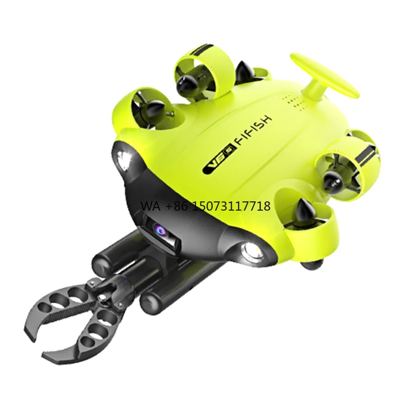 Tauchen 100m Tether 4k Live Stream Rovs Rov Unterwasserroboter