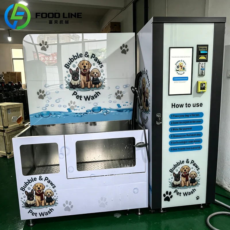FOODLINE Pet Washing Machine Anti‑corrosion Pet Bathing Machine For Coastal Area Pet Store Humid Working Environment