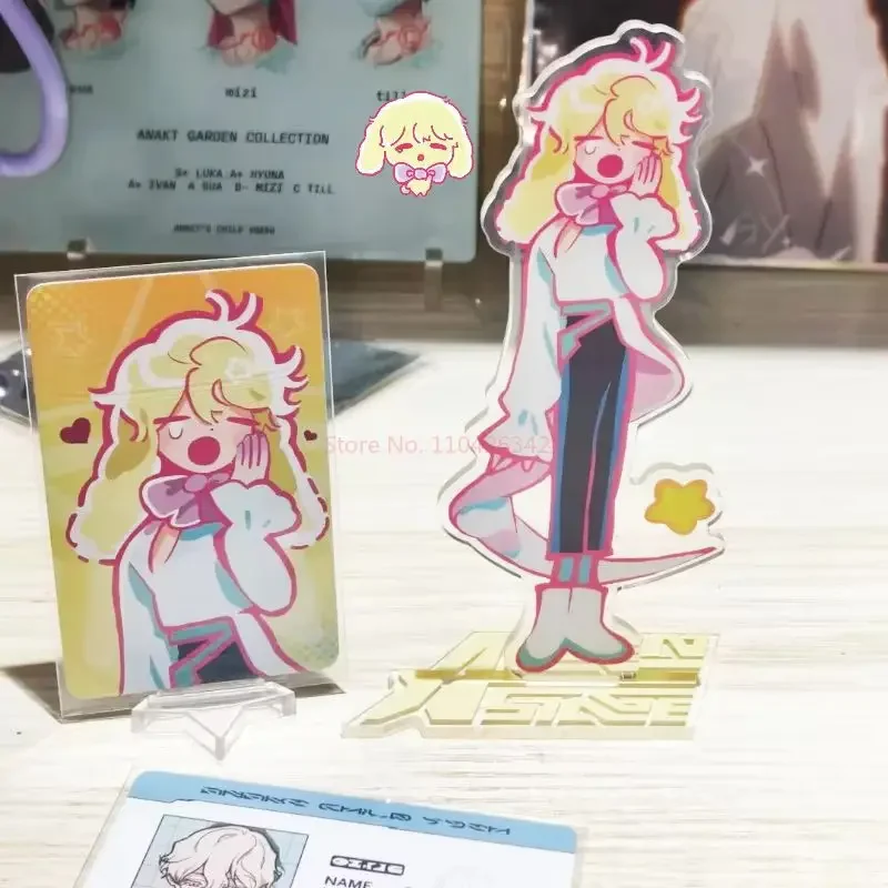 

Alien Stage Anime Acrylic Stand Figure Collection Full Set Of 6 Luka Ivan Sua Till Mizi Hyuna New Character Merch Decor Toy Gift