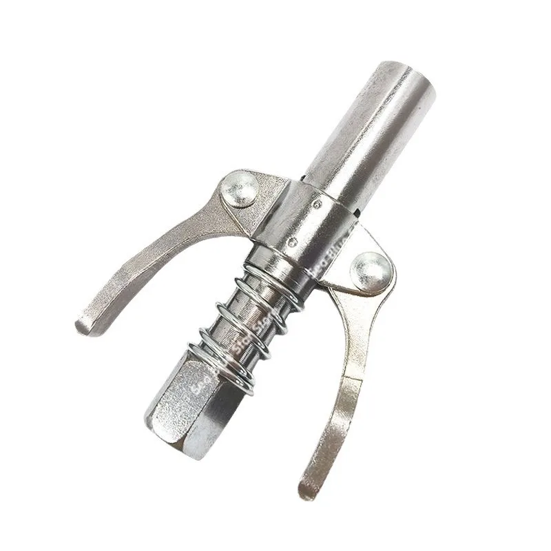 High Pressure Double Handle Butter Head New Butter Nozzle Built-in Gear Butter Nozzle Oiler