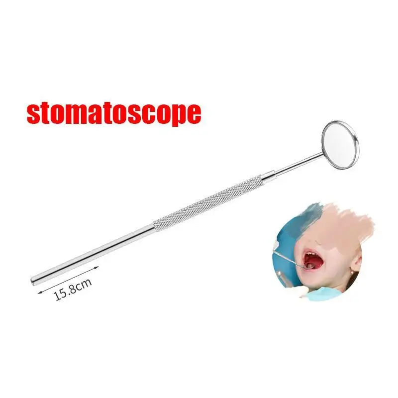 Imagen 7: Herramienta de limpieza dental de acero inoxidable, elimina la suciedad de los dientes, limpia las manchas de los dientes y protege la cavidad bucal. Herramientas dentales.