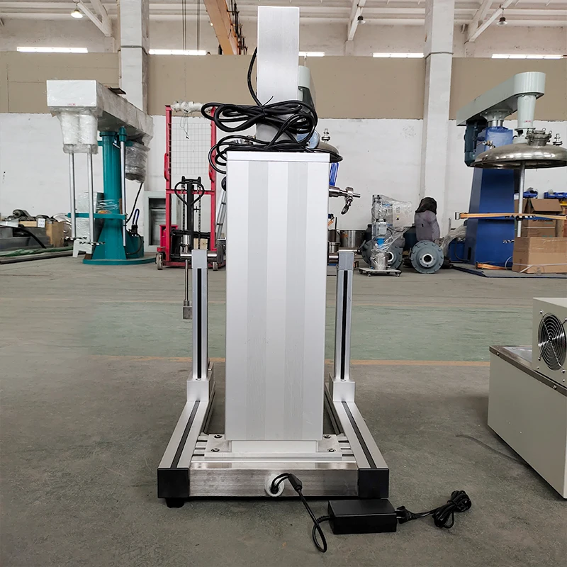 Laboratory Emulsifying Machine Small Vacuum Chemical Paint Color Paste Ink Dispersion Homogeneous Emulsion Reaction Kettle
