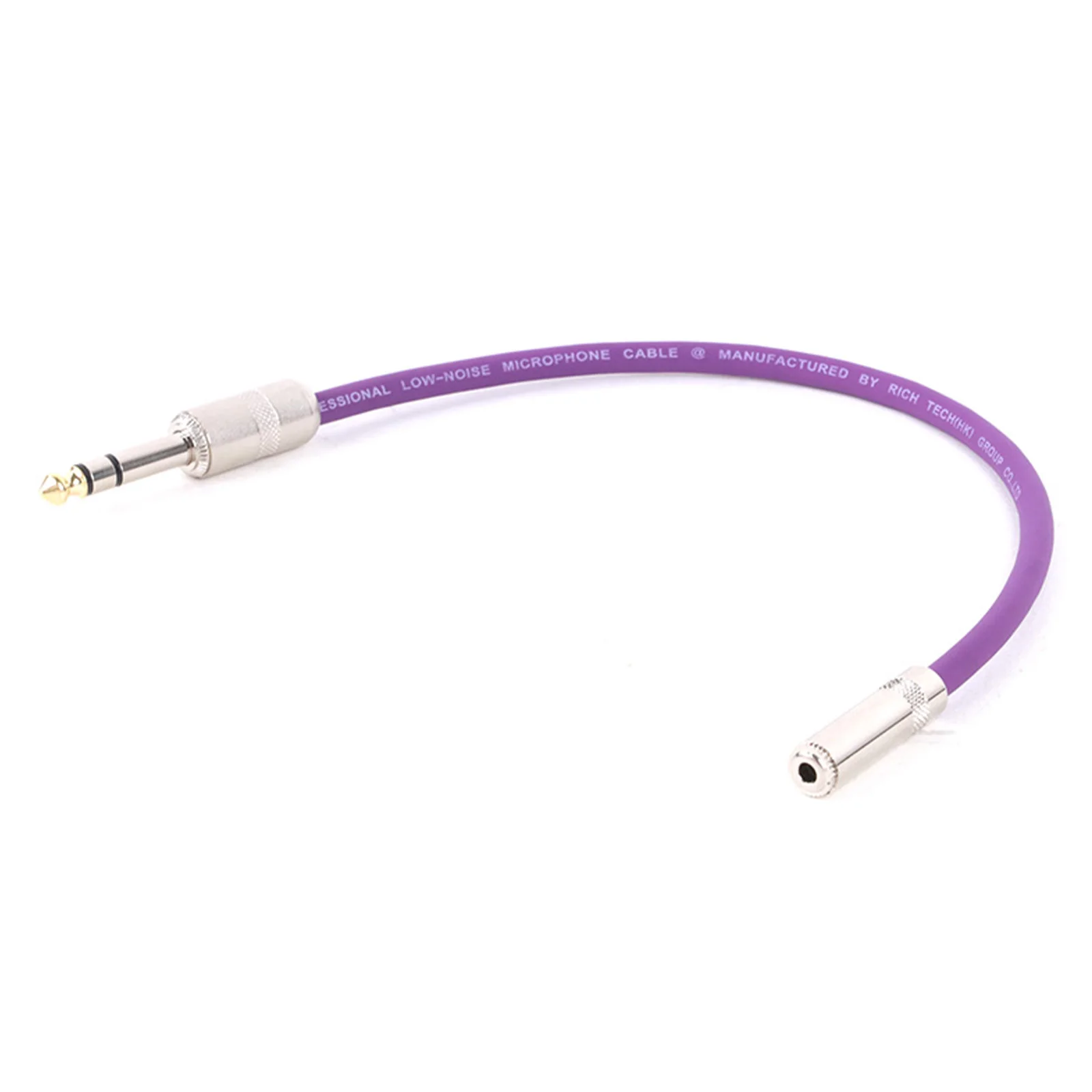 1PC 3,5mm (1/8) Stereo TRS Weibliche Mini Jack zu 6,35mm (1/4) stereo TRS Männlich Jack Kabel Für Gitarre Mikrofone Kopfhörer 0,3 M-15 M – Detail 10