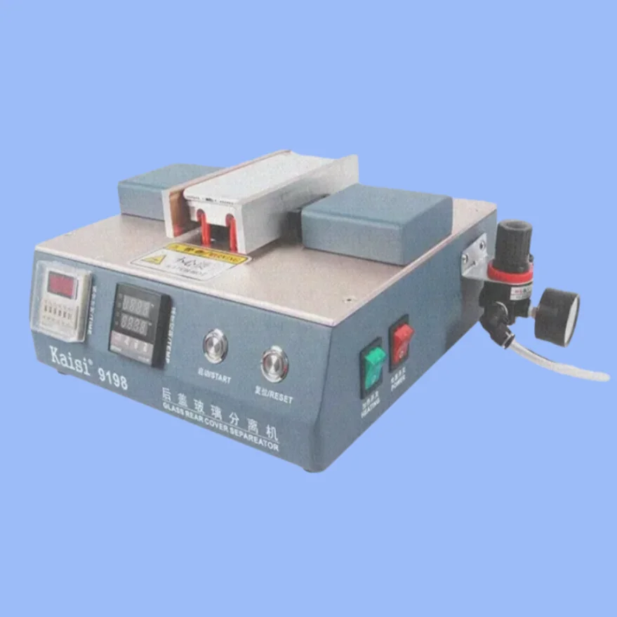 

KAISI 9198 Mobile Phone Back Glass Separator Machine for iPhone X/8/8 Plus Rear Cover Removing Repair Tool