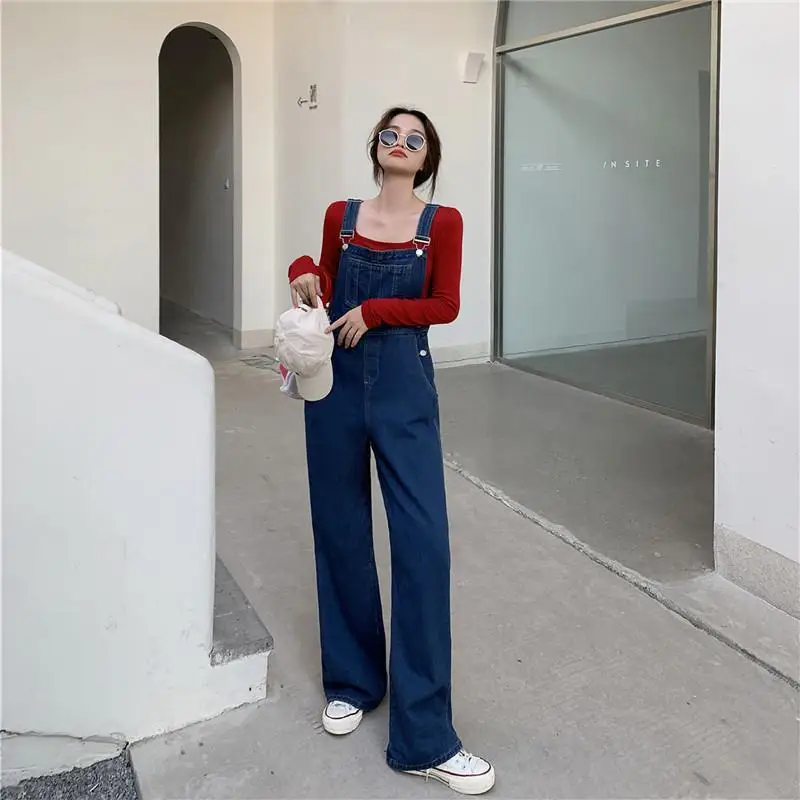 جمبسوت من قماش الدنيم للنساء من الجانب غمد واحد مائل للكبار للجنسين للسيدات مستدير بطول خارجي ملتصق أنيق Slimfit