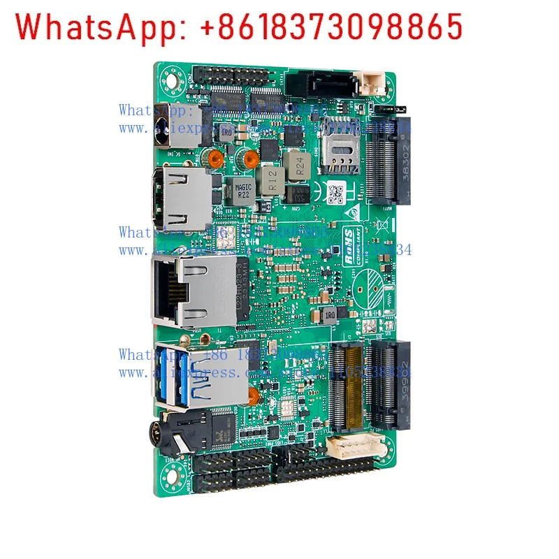 N100 N305 메인보드 Alder Lake-N DDR5 2 * Com LVDS Linux X86 POE 100x72mm 임베디드 PC 미니 메인보드 16GB RAM n150 썸네일 4