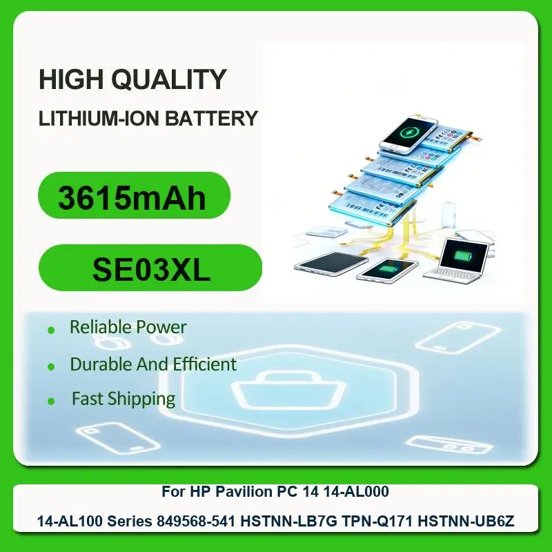 Battery For Hp Pavi…