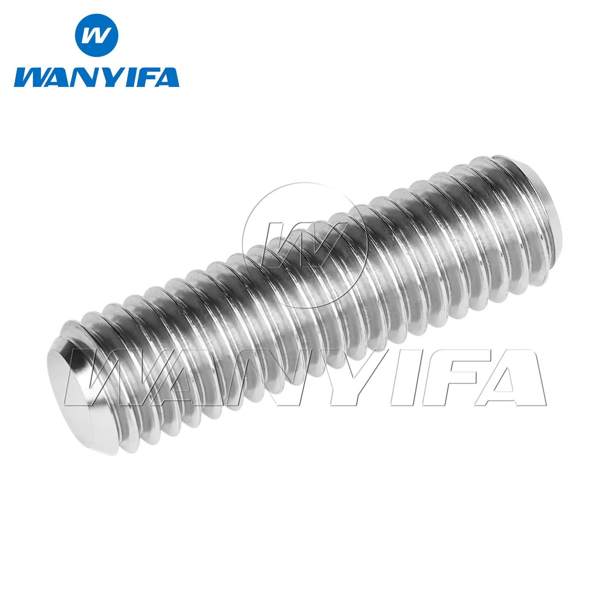 

Wanyifa Titanium Full Threaded Rod Bolt M8 Length 28.5mm Headless Bolt Fully Thread Stud Rods Screws Pitch 1.25mm