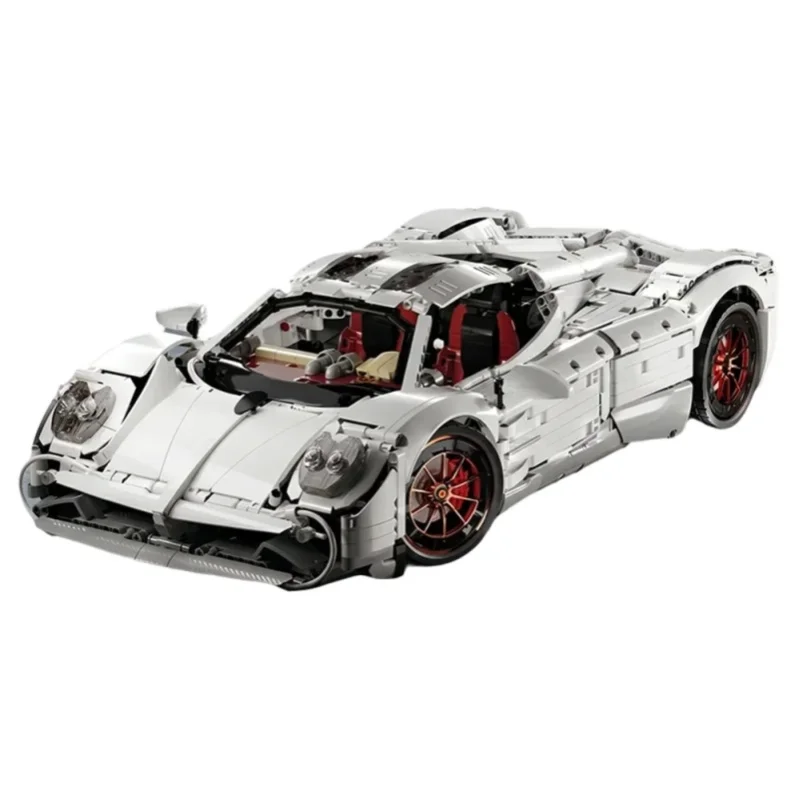 Utopia Supersportwagen Baukasten Technik 1:8 City Speed Racing Sportwagen Fahrzeug-Bausatz Modell Bausteine Desktop-Dekoration Kreatives Spielzeug Erwachsenengeschenke 4719 Teile