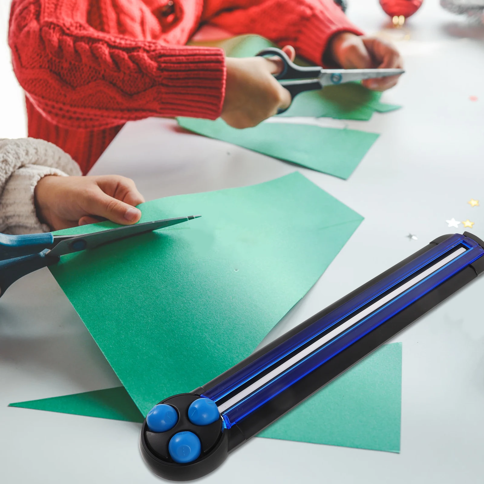

Paper for Crafting Safety Trimmer Scrapbooking Students Slicer Plastic Account School Cutting Tools Portable Manual