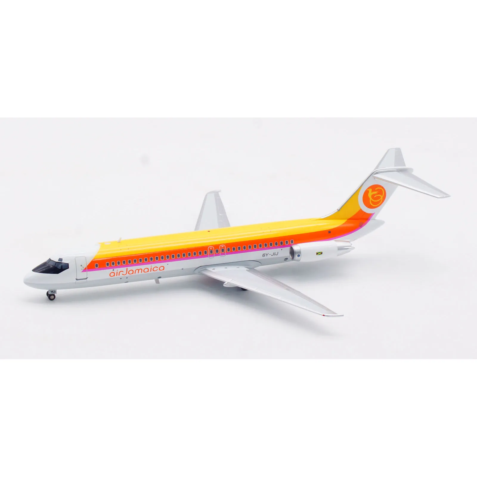 IF932JM0723 Liga Avião Colecionável Presente INFLIGHT 1:200 AIR JAMAICA MCDONNELL Douglas DC-9-30 Diecast Aeronave JET Modelo 6Y-JIJ