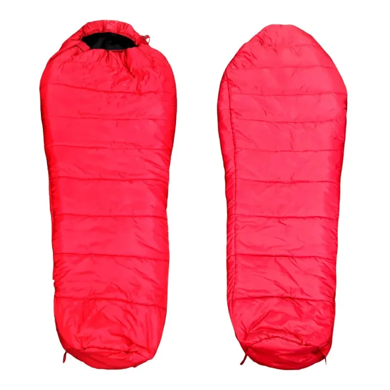 Nylon sleeping bag cleaning forehead hair winter double mosquito proof cold warm