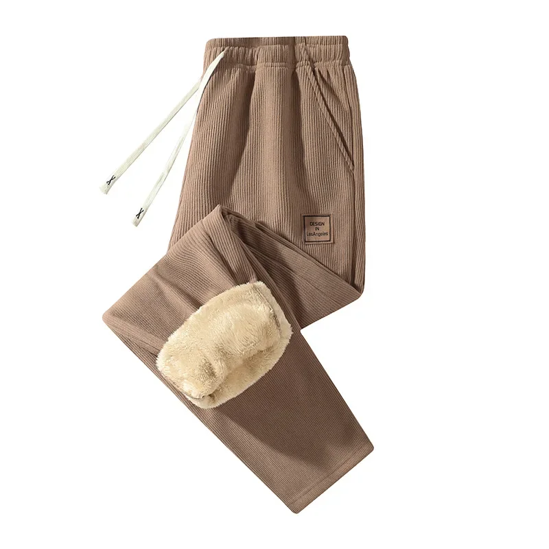 Winter Warm Pants Men's Thick - Corduroy Pant Warm 评论和价格