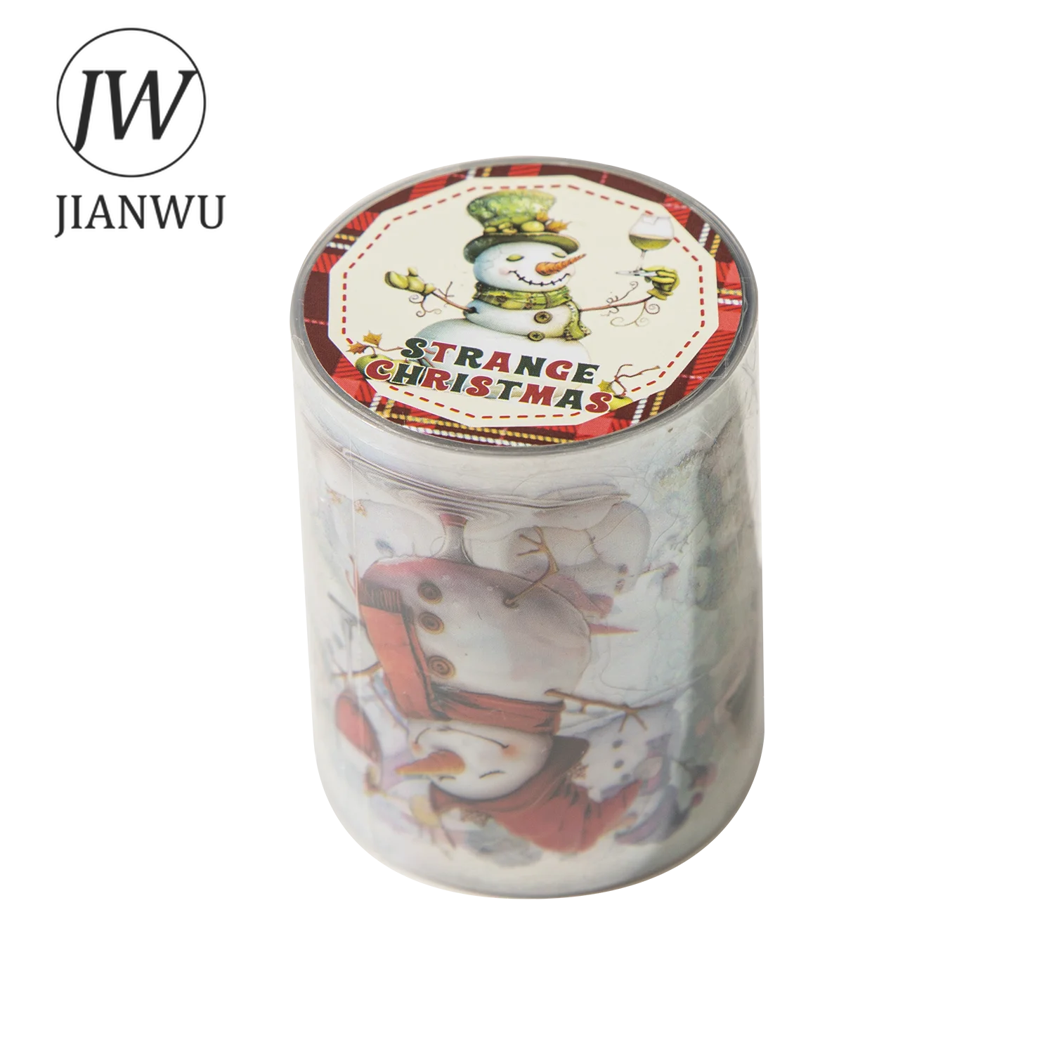 JIANWU50mm * 200cm 이상한 크리스마스 밤 시리즈 빈티지 축제 풍경 재료 콜라주 PET 테이프 크리 에이 티브 저널 편지지