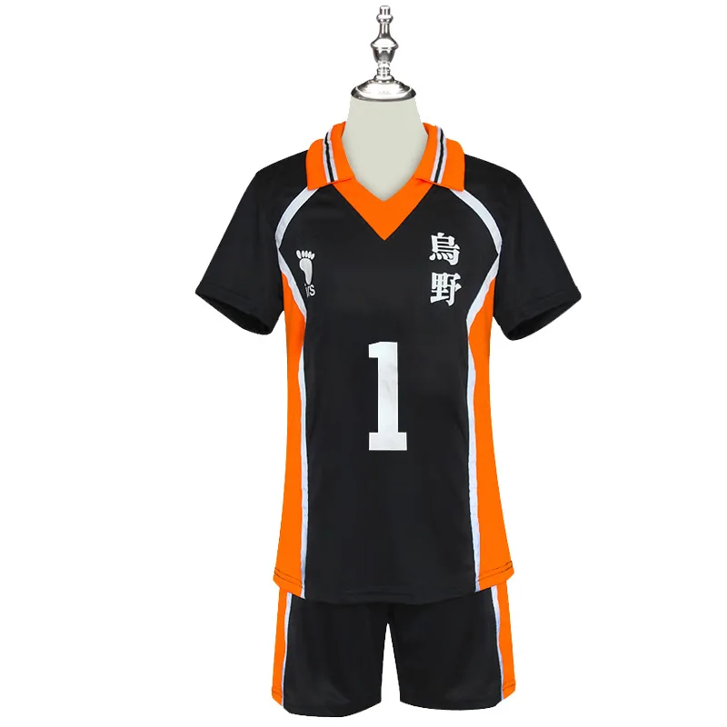 Haikyu!! Haikyuu Costume Cosplay Karasuno Koukou liceo pallavolo Club Hinata Shoyo Kageyama Tobio abbigliamento sportivo maglie