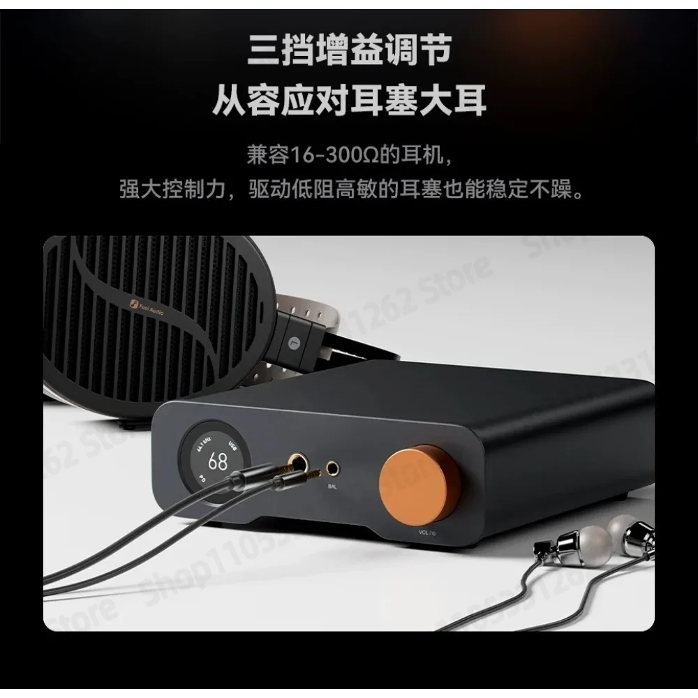 ZH3 High Power Hi Fi Balanced DAC Decoder Headphone Amplifier Preamplifier All In One Machine