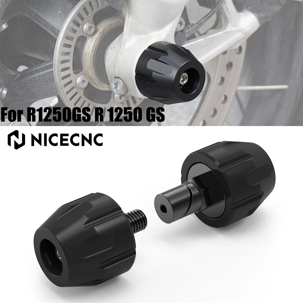 

NICECNC For BMW R1250GS Adventure 2018-2023 R 1250 GS 1250 2018-2024 Front Wheel Slider Crash Guard