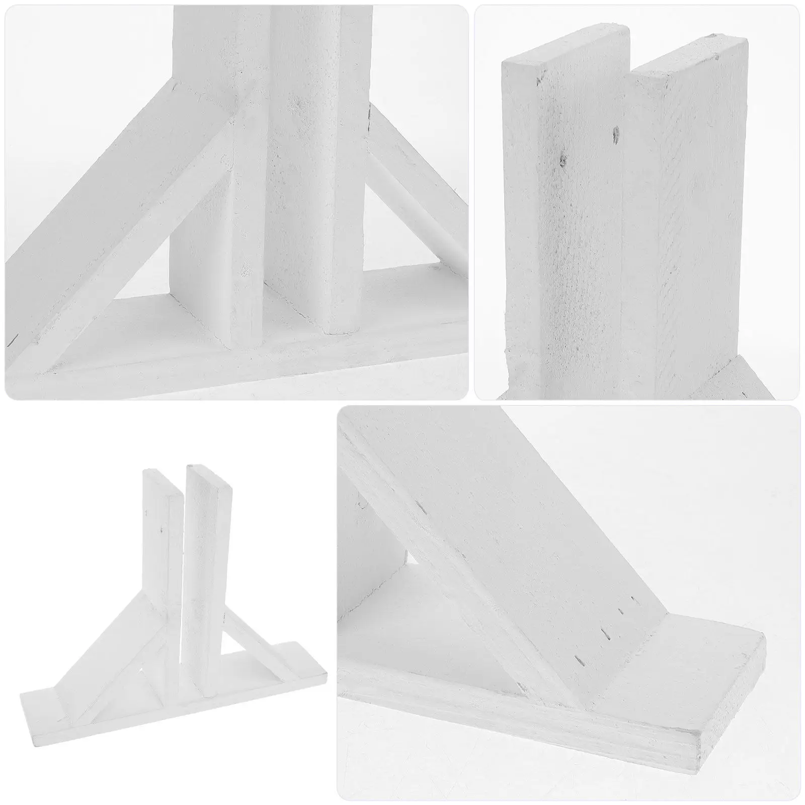 2Pcs Wood Fence Post Base Heavy Duty Stable Support Holder Garden Fence Fixing Supplies Fences Base Kit Garden Accessory view 6