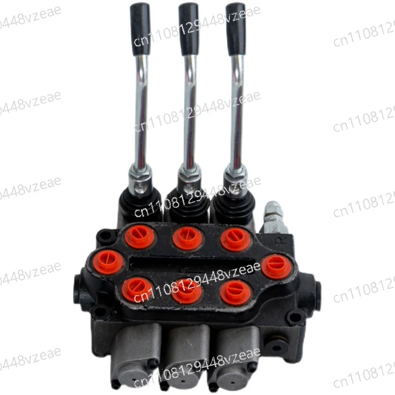 HydraulicWiring with4differentStylesmultiWayValve directional valve hydraulic distributor, manual one to four valve oil cylinder