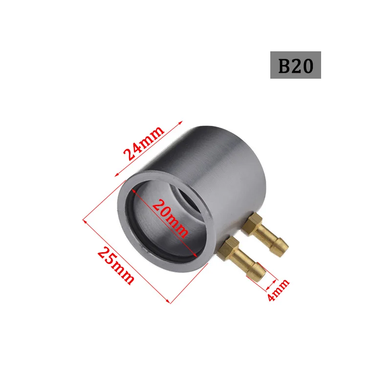 RC Boot Goede Kwaliteit Aluminium CNC Marine Motor Waterkoeling Jas voor RC Boot B20/B36/B40 ID 20/36/40mm Borstelloze Motor