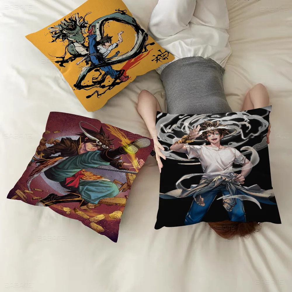 God Of H-high S-school Pillow Gift Home Office Decoration Bedroom Sofa Car Cushion Cover Case 45x45