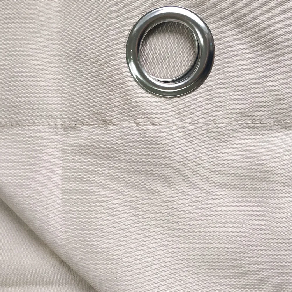 White Oxford Fabric Solid Color Curtain Room Darkening Window Curtain Bedroom Living Room Home Office Hotel Use