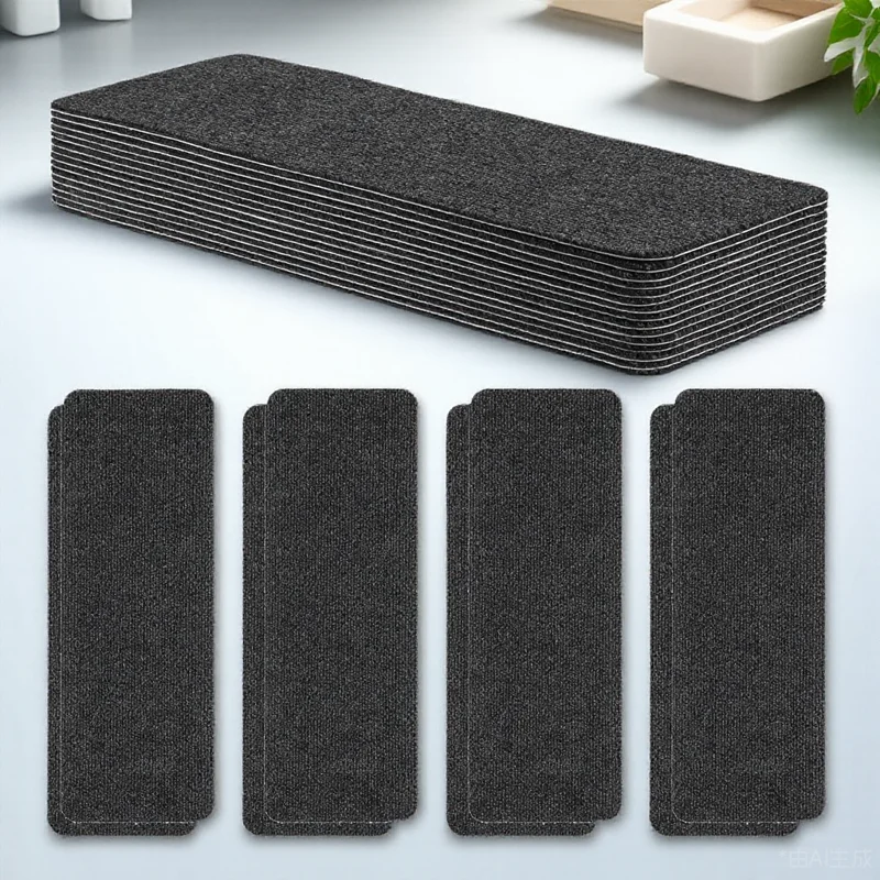 

15 Pcs Carpet Stair Mats Rug Stairs Runner Polyester (Polyester) Treads for Carpeted along with