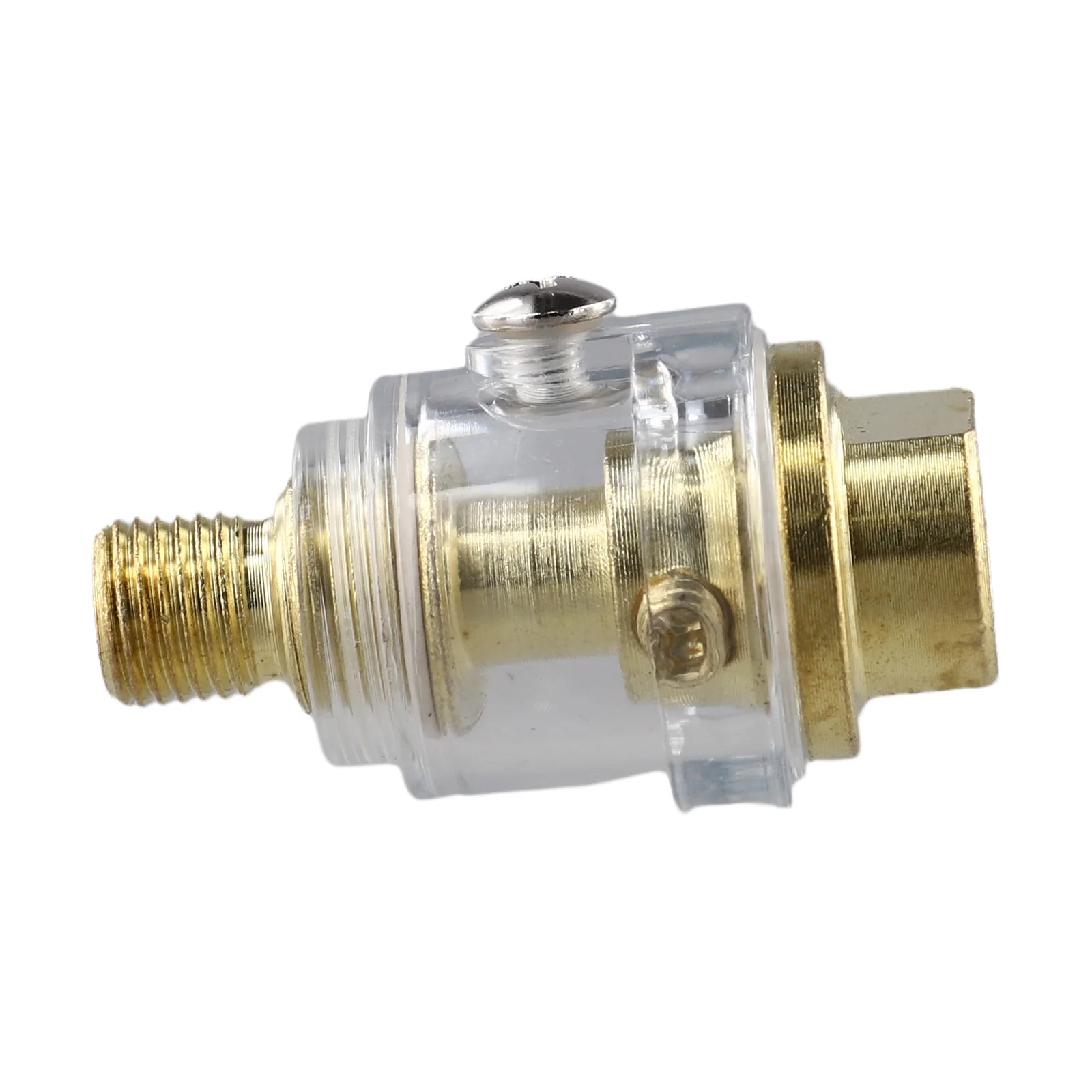 Lubrificador pneumático de linha de ar, rosca de 1/4 polegadas 58*33.5mm, acessórios, concha transparente, rosca de 1/4 polegadas, novo