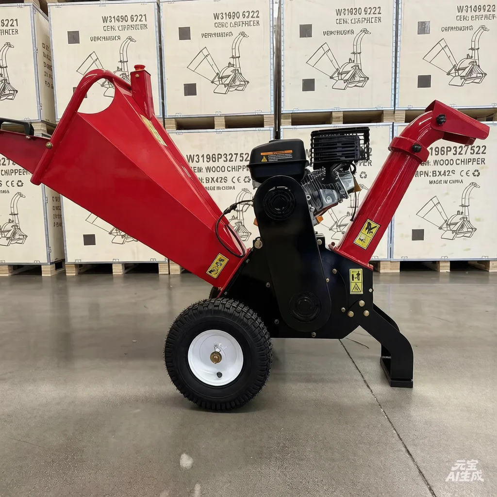 Factory Direct 6.5HP  Wood Shredder | Home Use Tree Shredder Machine For Garden Branches