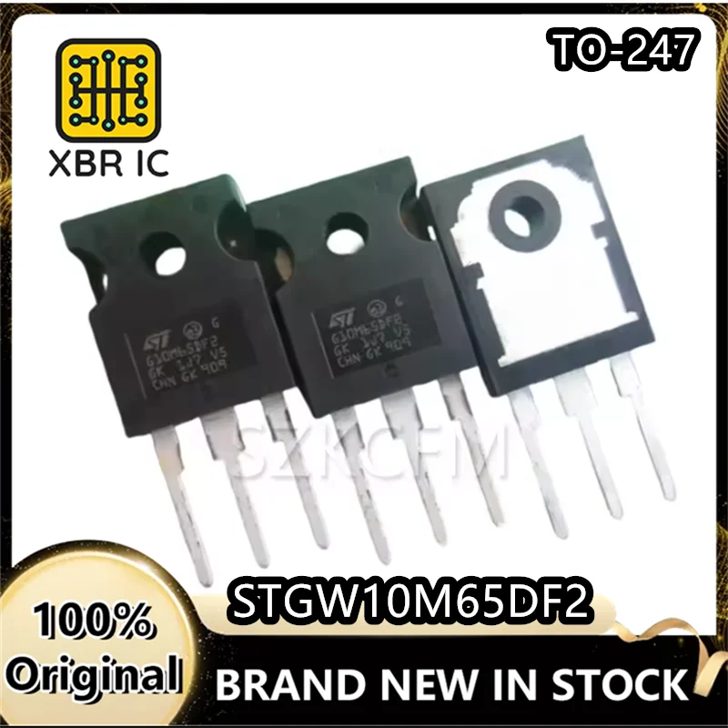 

(5/20 pieces) STGW10M65DF2 G10M65DF2 TO-247-3 ST (STMicroelectronics) IGBT tube/module New original authentic spot fast delivery