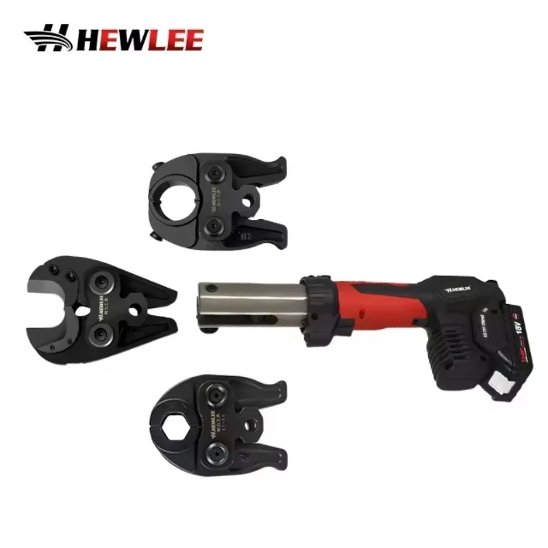 

【Factory Price】HEWLEE HZT-300C the Fastest Accurate Battery Powered Cable Lug Crimping and Cutter Tools for CuAl Cable Lug and 3