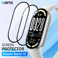 Screen Protector for Xiaomi Mi Band 10 3D Curved Full Coverage Protective Film for Mi Band 10 Protector Accessories (Not Glass)