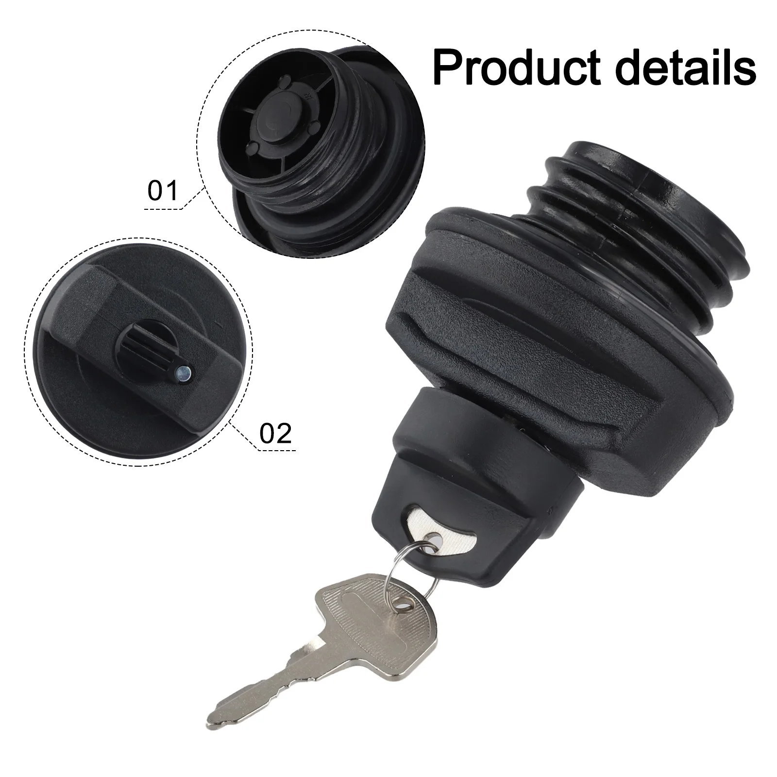 Replacement Fuel Cap Fuel Cap Fuel Secure Fuel Management Robust Materials Tight Seal Vehicle Running Smoothly Convenience Keys