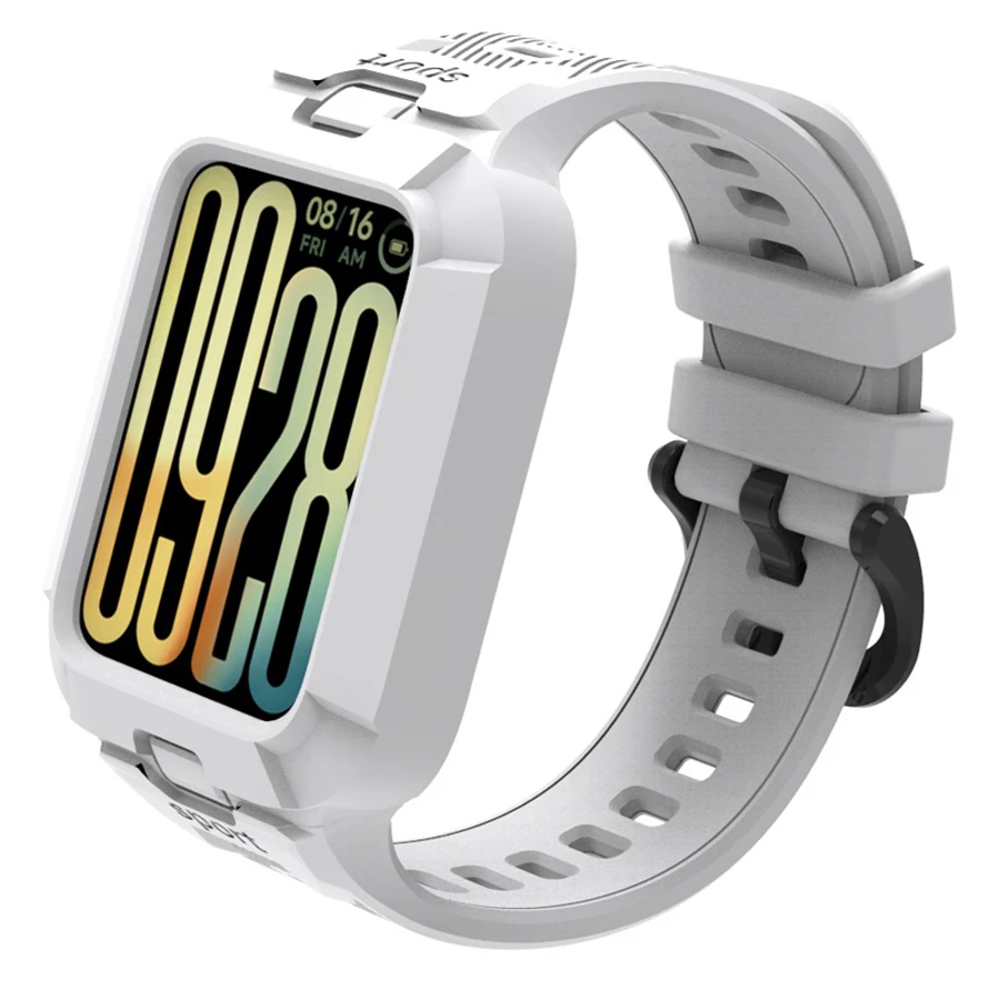 2-in-1 Strap+Case for Xiaomi Mi Band 8/9/10 Pro Smart Watch Sport Strap Wristband for Mi Band 8 9 10 Pro Bracelet Accessories view 5