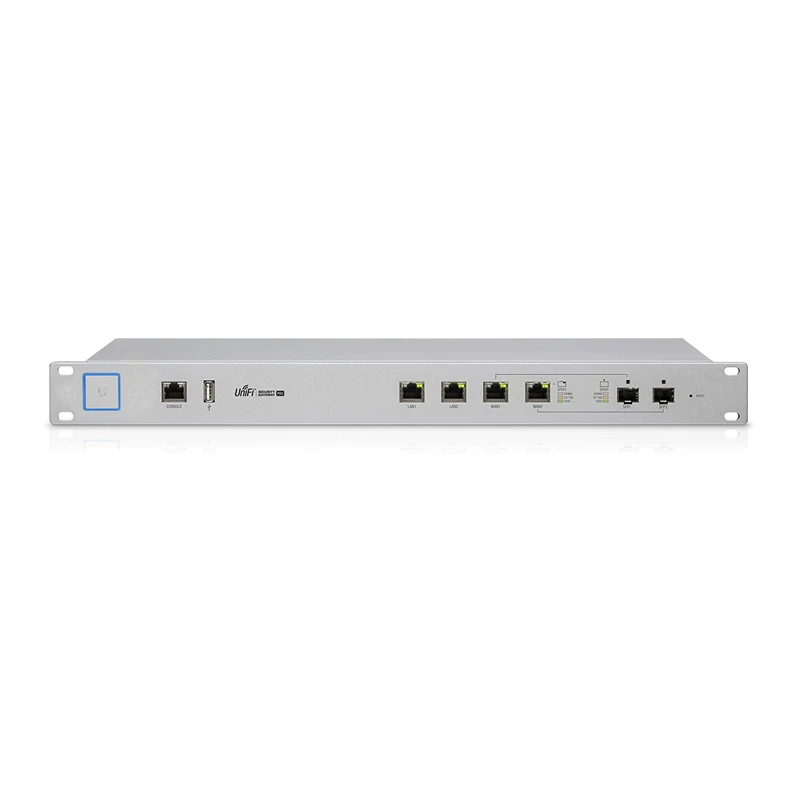 Ubiquiti-Puerta de enlace de seguridad USG-PRO-4 UniFi, 1WAN, 4LAN, enrutador gestionado, Firewall, 5x100/100/1000Mbps